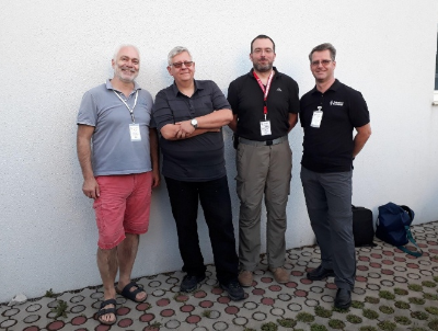OE3KJN, OE3GXW, OE7BSH und OE4MWC 